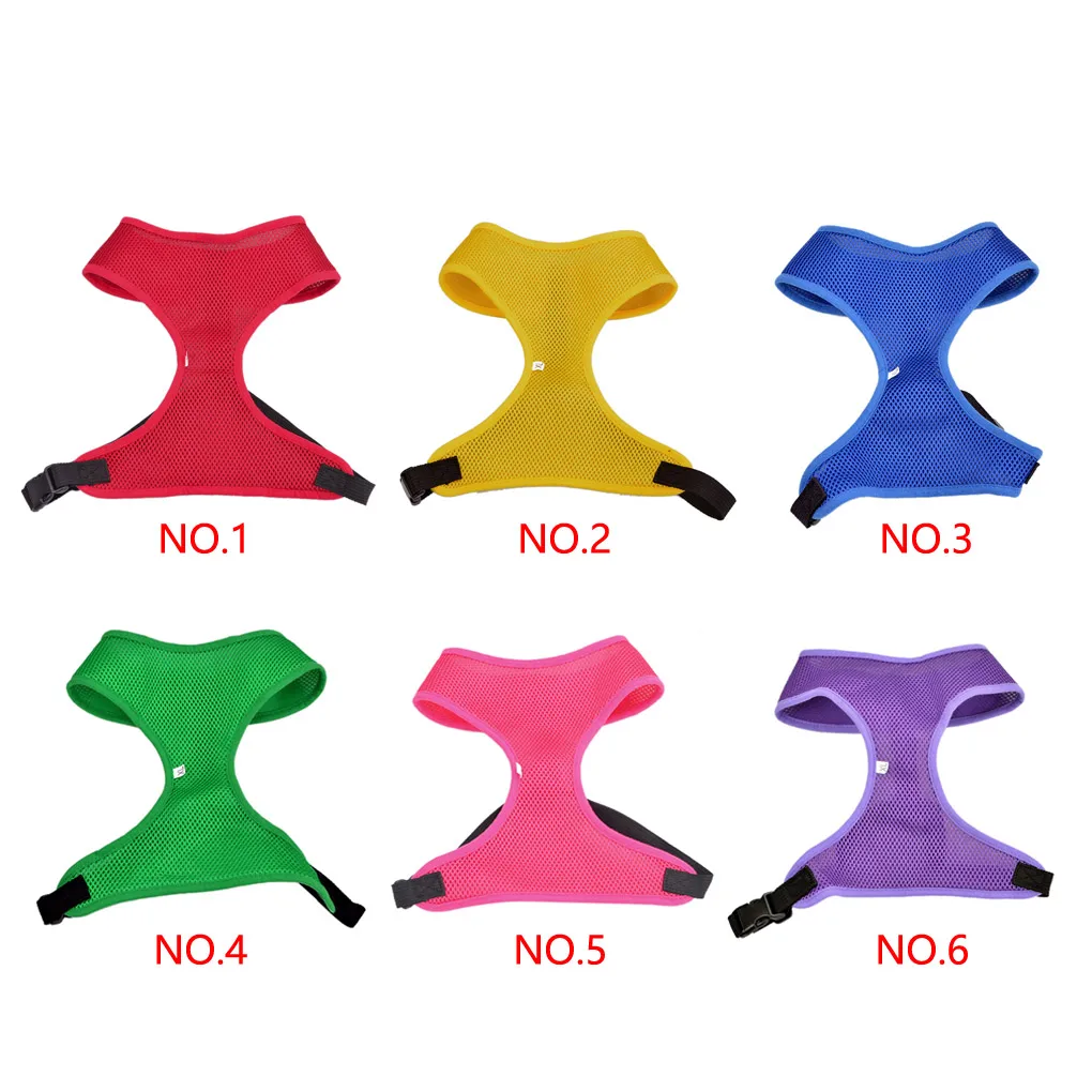 

Pet Dog Mesh Harness Strap Leads Puppy Comfort Vest Collar Belt