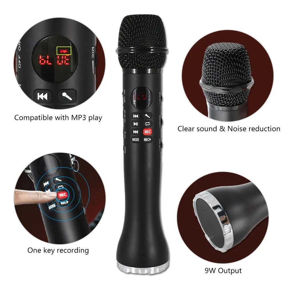 NJSJ USB Studio Microfoon,Condensator Computer Mic Voor Streaming Opname Gaming Podcast Met Hoofdtelefoon Uitgang Mute Button En Volume Control Compatibel Met Laptop Desktop Pc Mac En Ps4