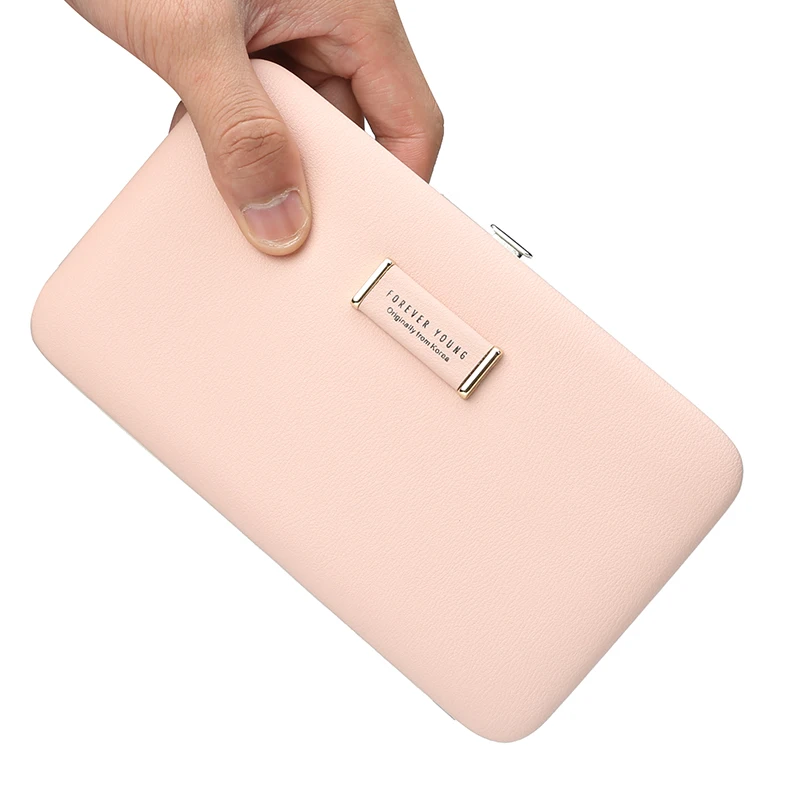 

Women Wallet Long Zipper ulti Card Position Leather Coin Purse Card Holder Female PU Leather Phone Pocket Bag for Ladies Wallet