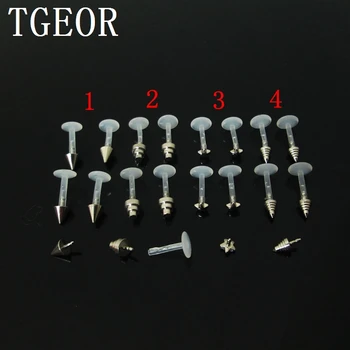 

wholesale 16G mixed flexible Transparent labret monroe piercing 40pcs PTFE multi shape piercing labret ring free shipping
