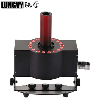 

Free Shipping 6pcs/Lot 18*3W RGB 3in1 Led CO2 Stage Effect Machine CO2 Led Jets