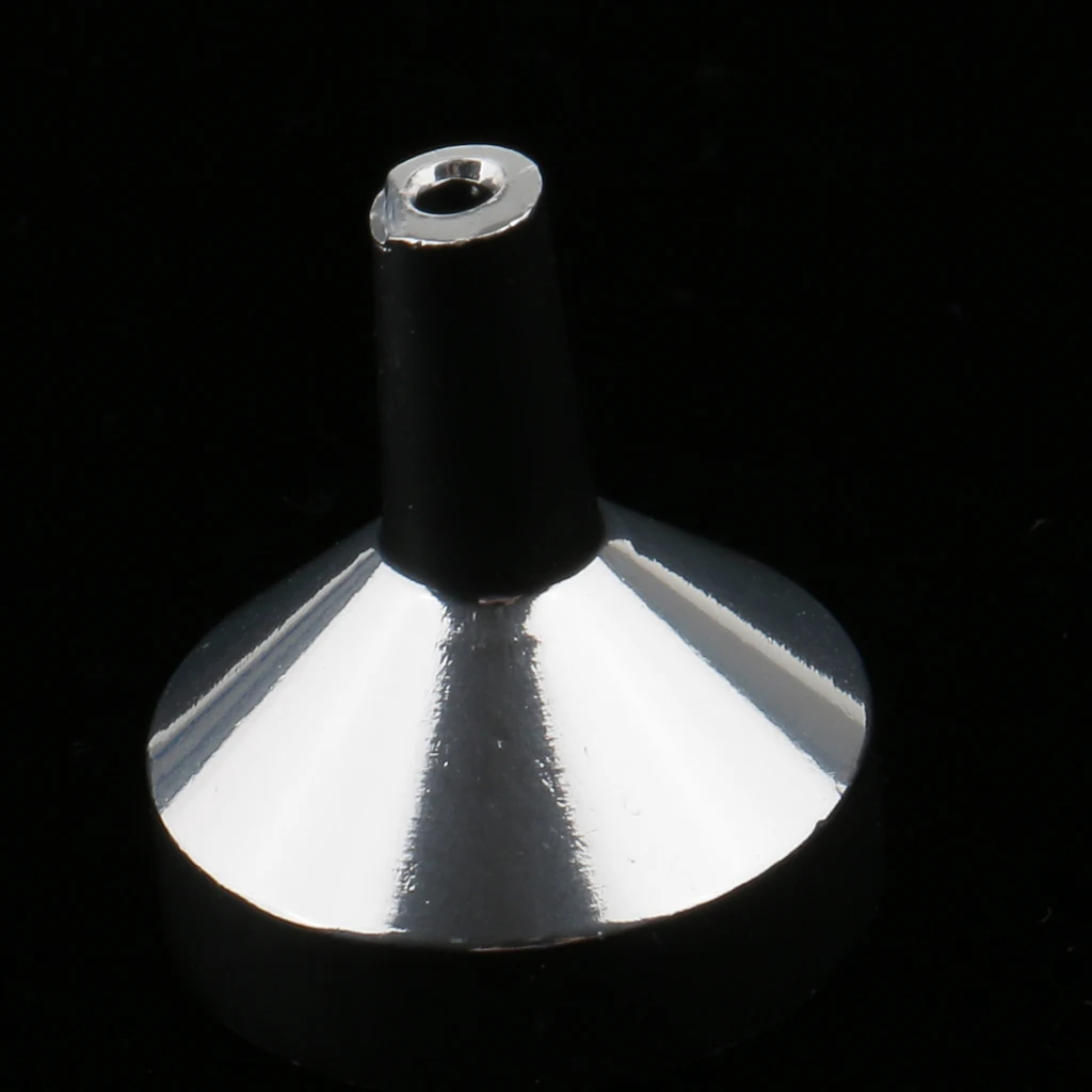 6pcs 10ml Refillable Empty Essential Oils Perfume Glass Roll On Bottles + 12 Mini Aluminum Liquid Funnels Set