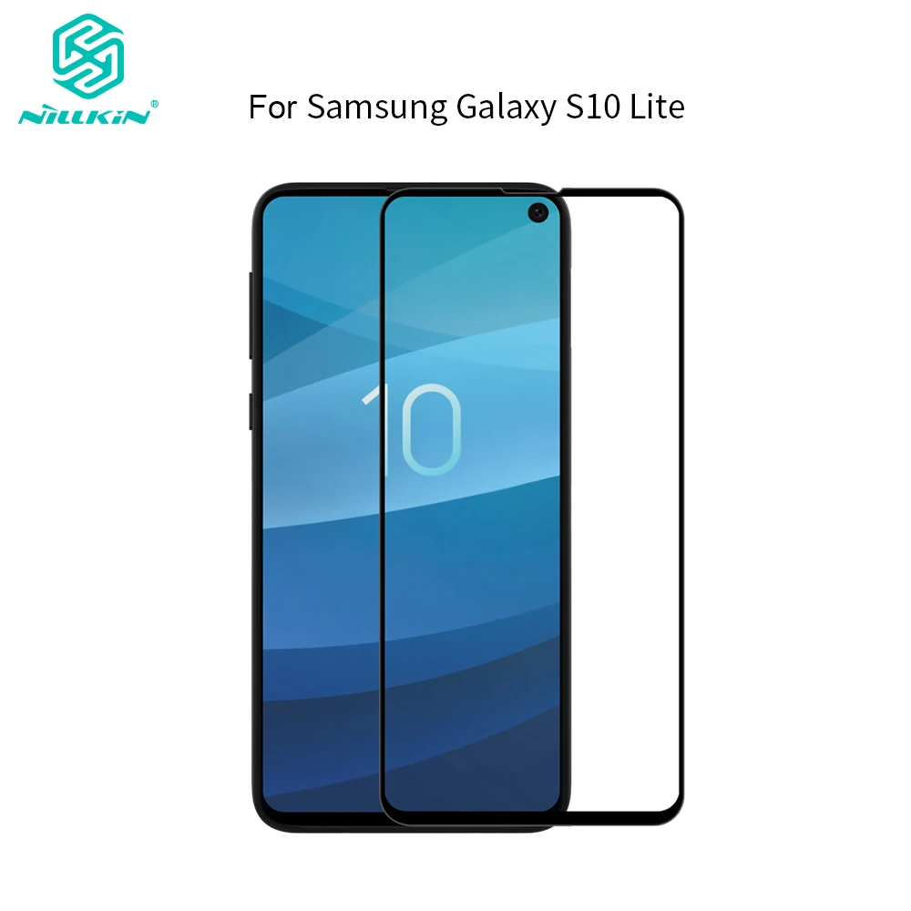 Защитная пленка Nillkin для Samsung Galaxy S10 Lite закаленное стекло полностью покрывает 3D CP +