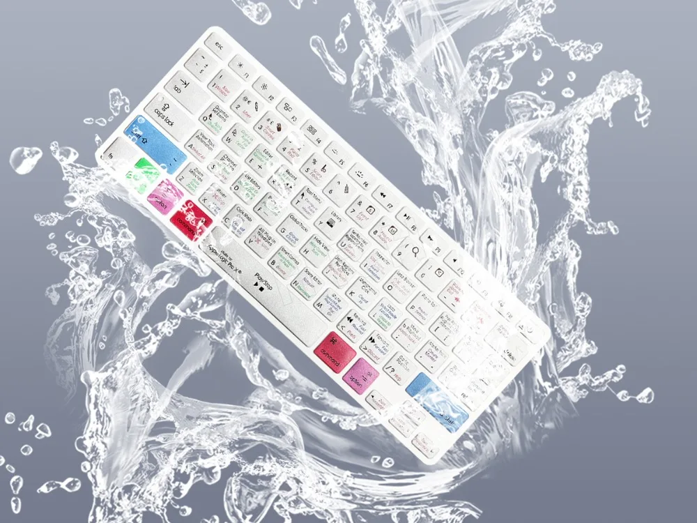 Per Macbook Air Pro Retina 13 "15" 17 "Imac Wireless E Macbook 1Pc Logic Pro X Cover Tastiera Collegamento Stampato