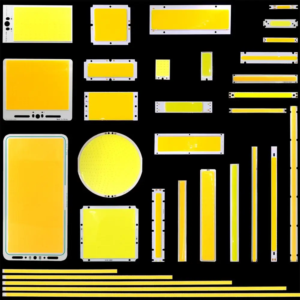 2 Вт-200 Вт микс COB светодиодный светильник с чипом постоянного тока на плате 3 в 9 в 30 в 12 В светодиодный COB светильник для самостоятельного использования в помещении и на открытом воздухе декоративный светильник ing лампы