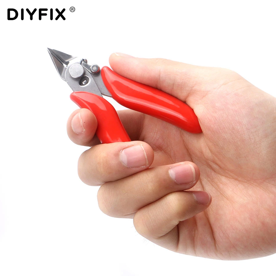 DIYFIX 3," мини диагональные кусачки для резки проволочного кабеля боковая заподлицо резак плоскогубцы с замком ручные инструменты Herramientas