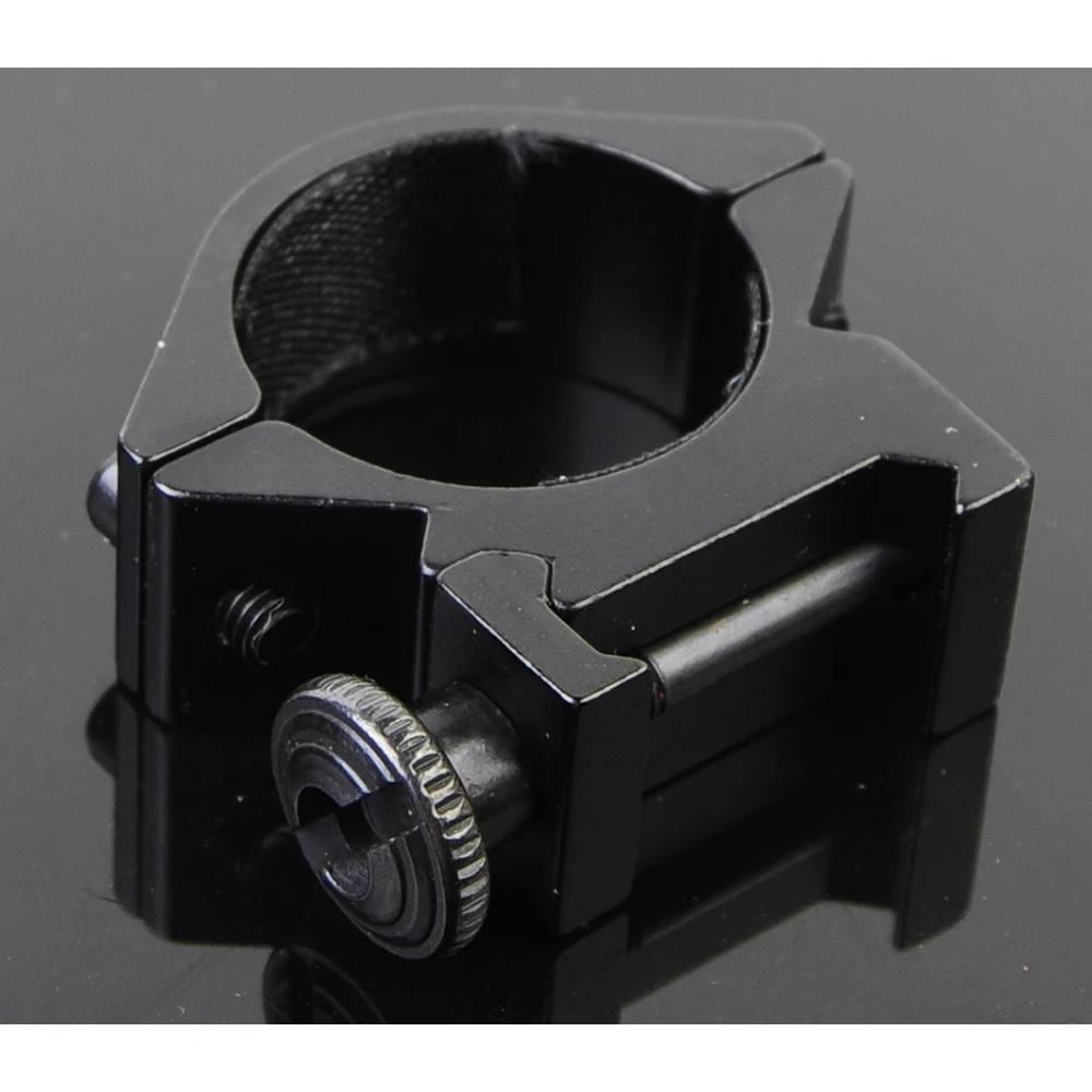 Tactical Flashlight Scope Mount 25.4mm Low QD Pacatinny Weaver Rail