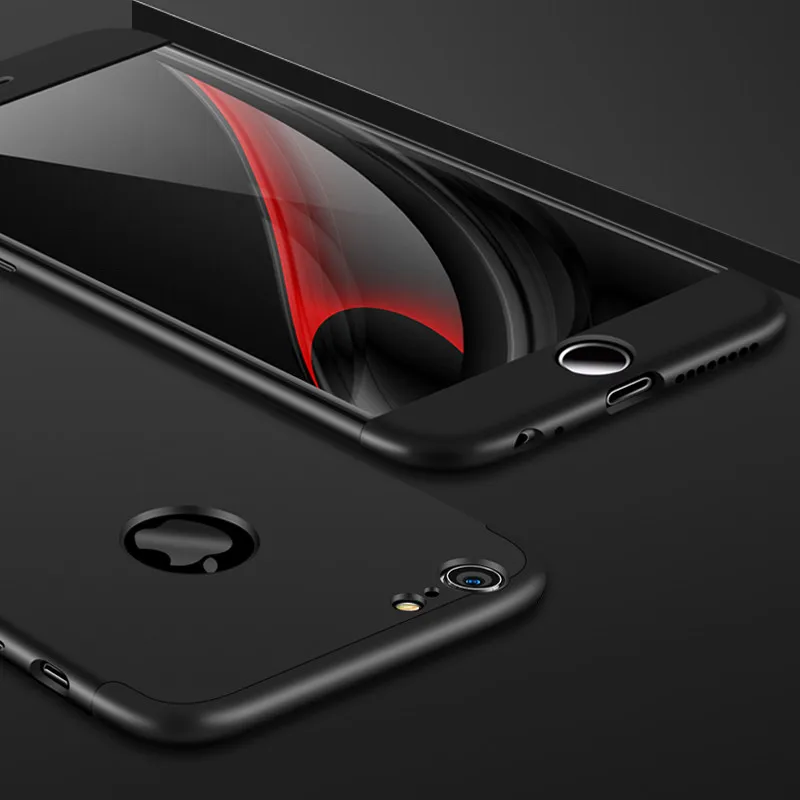 For iphone 6 Case 360 Full Protective Back Cover Case For iphone 6 S 6S Plus Luxury 3 in 1 Phone Cases For Coque iphone 6 + Gift