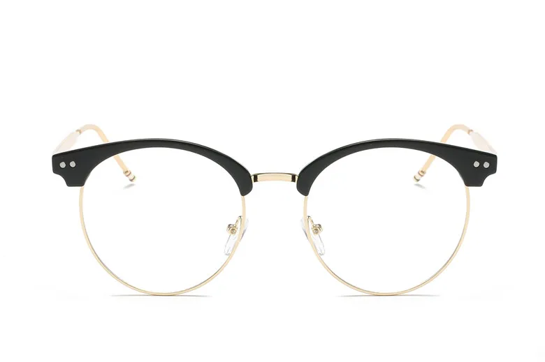 Модная брендовая оправа для очков HINDFIELD, женские брендовые ретро очки без оправы, оправы для очков oculos de grau