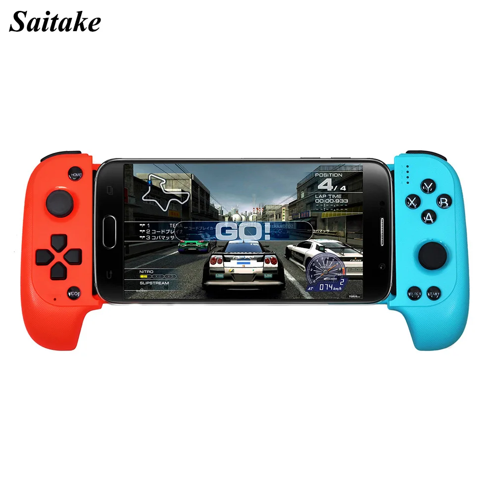 New Saitake 7007X Wireless Bluetooth Game Controller Telescopic Gamepad Joystick for Samsung Xiaomi Huawei Android Phone PC New Saitake 7007X Wireless Bluetooth Game Controller Telescopic Gamepad Joystick for Samsung Xiaomi Huawei Android Phone PC