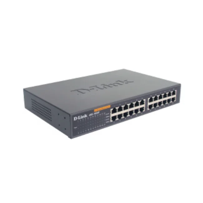 

D-Link 24-port 10/100M NWay Desktop - Internal PSU (incl. 19" rack mount kit) No administrado, Bidireccional completo (Ful