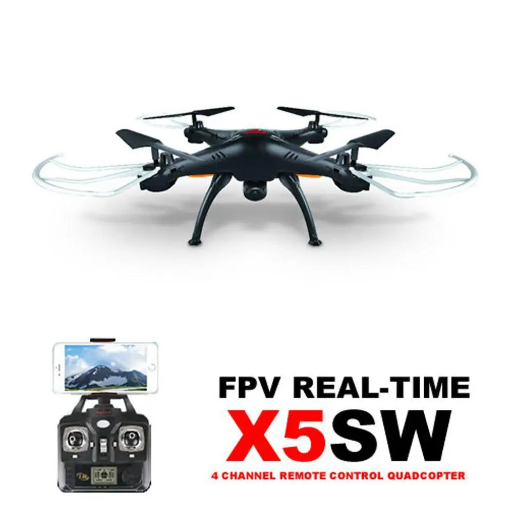 LeadingStar Syma X5SW Wifi FPV в режиме реального времени 2,4G новейший Радиоуправляемый квадрокоптер Дрон UAV RTF НЛО с 2-мегапиксельной HD камерой последняя версия Z30