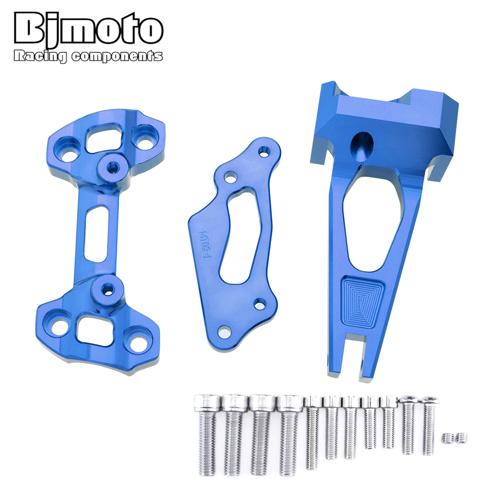 

BJMOTO For Yamaha MT09 MT-09 Street Rally FZ-09 2014-2017 Motorcycle CNC Aluminum Steering Damper with Mounting Bracket Kit