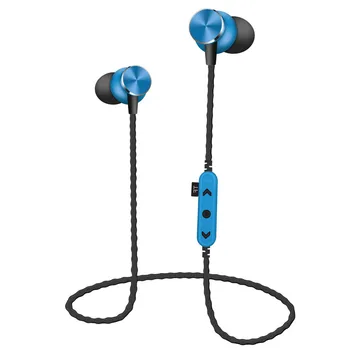 

Wholesale Wireless Bluetooth Sports Headphone Support Tf Memory Card Neckband Earphone Stereo Headsets for Mobile Phone LRE-T13