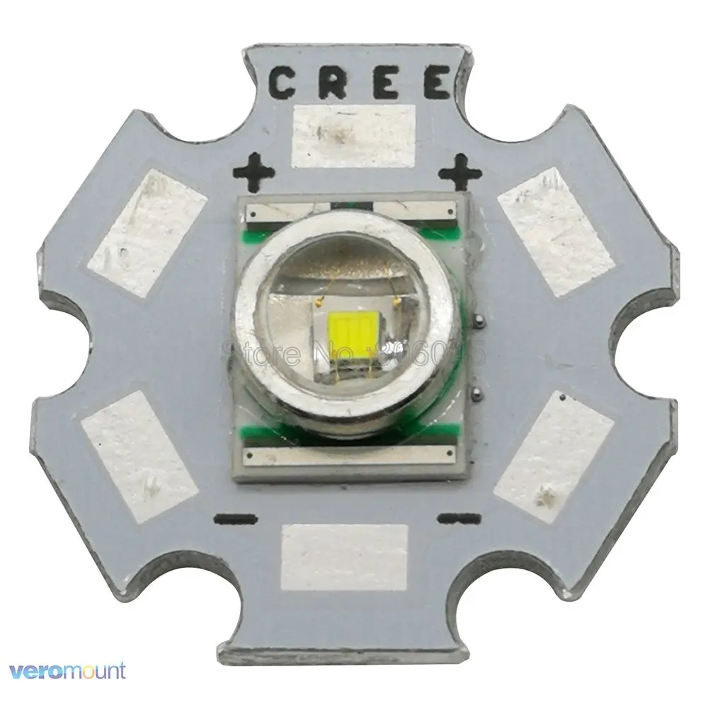 5 шт. CREE XLamp XRE XR-E Q5 3 Вт высокое мощность светодиодный светильник излучатель холодный белый/теплый белый/красный/зеленый/синий/желтый 16 мм 20 мм PCB