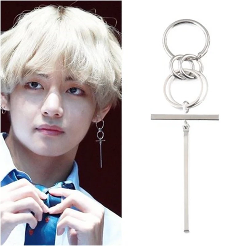 

New Design personality Unique Charming Silver Big Ear Simple Drop Earrings Girls Long Earring For Women/men Casual dance jewelry
