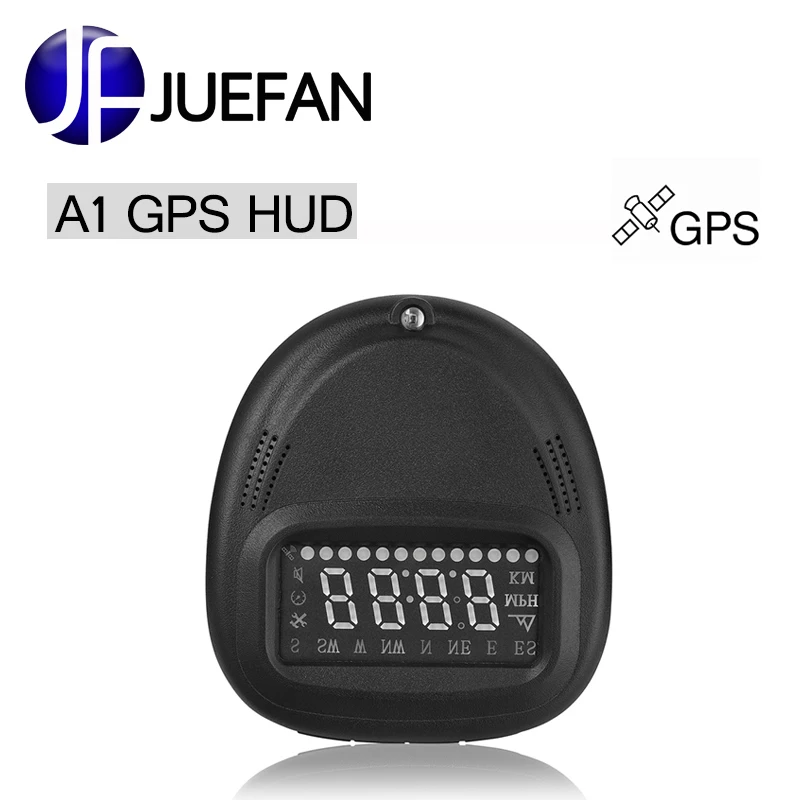 

New A1 HUD Car Head Up Display Car Detector Speed Projector on Windshield HUD Display Car with GPS