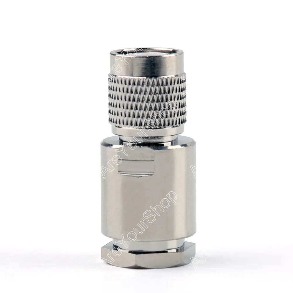

Areyourshop Sale 1Pc Connector TNC Male Plug Clamp RG8 RG213 LMR400 RG214 9913 Cable Straight minij