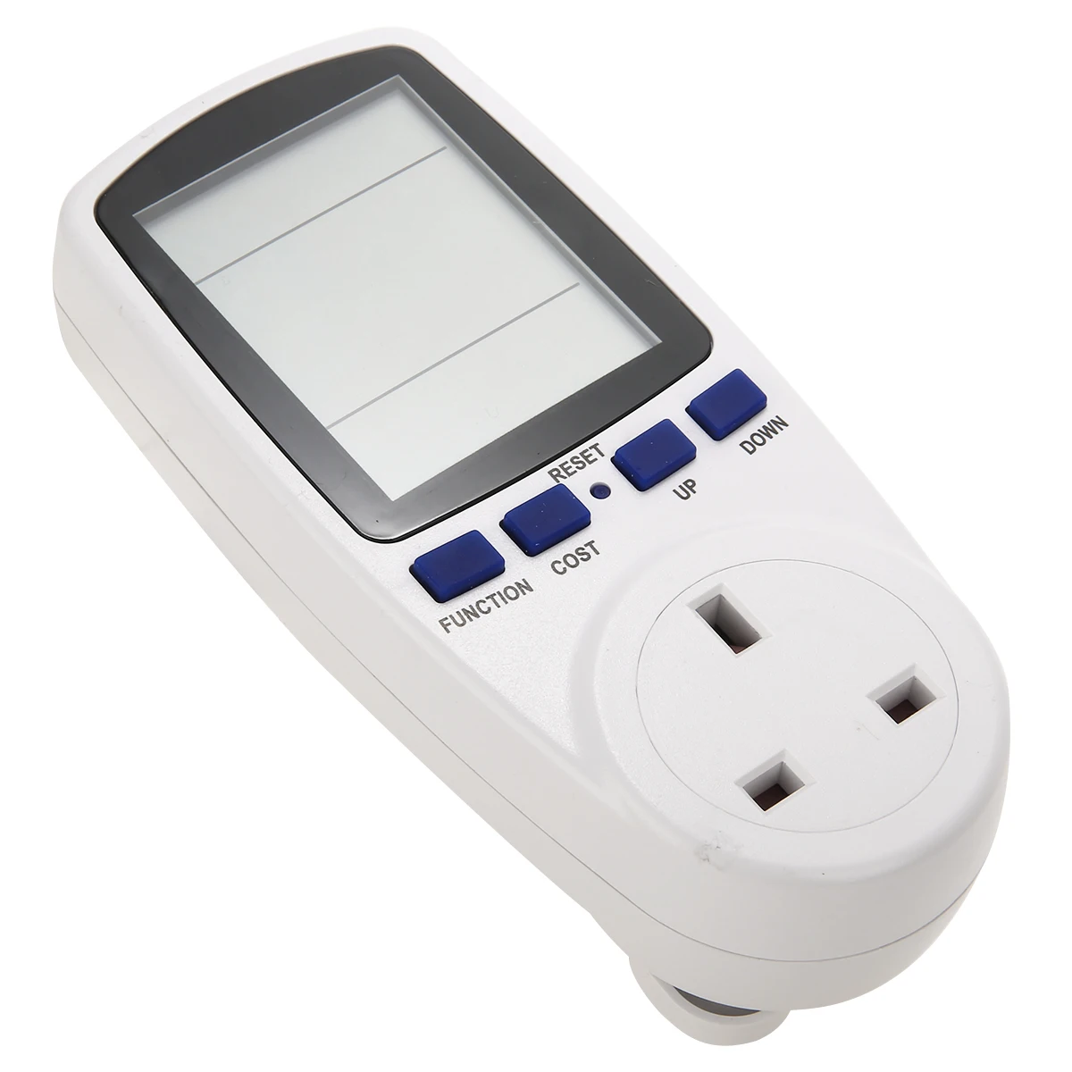 UK Plug-in Electricity Power Consumption Meter Socket Watt Kwh Analyzer Intelligent Billing Device Electrical Measurement Meters