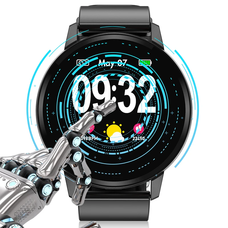 LIGE смарт-браслет с сенсорным экраном фитнес-трекер пульсометр кровяное давление для сна, наручный с дисплеем водонепроницаемые спортивные часы