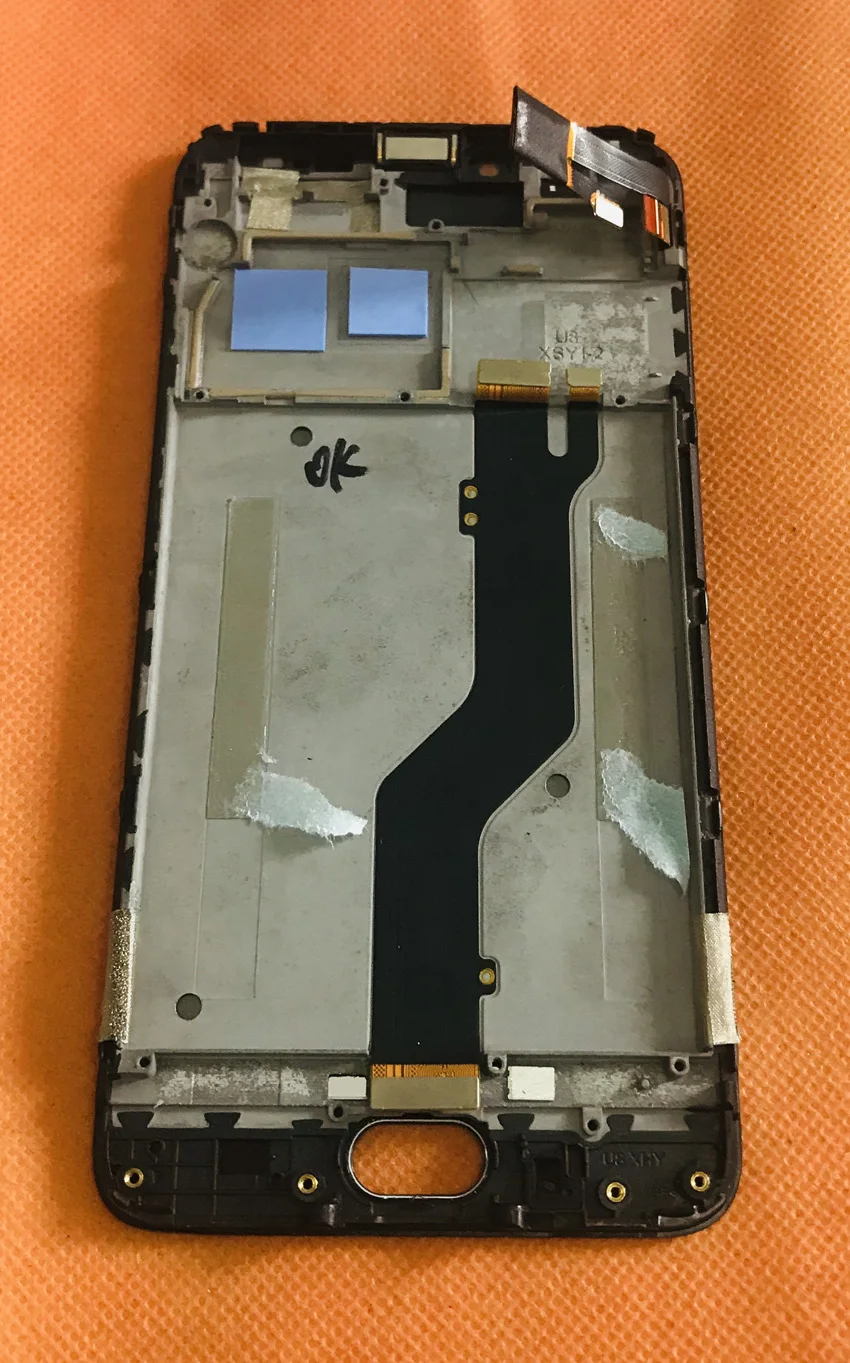 Старый оригинальный ЖК экран + сенсорный передняя рамка для UMIDIGI Z1 MT6757 Octa Core 5 &quotFHD
