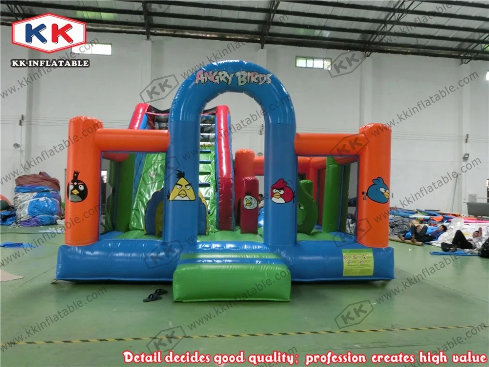 popular baby bouncer with slide air bouncer inflatable trampoline for outside  inflatable bouncer for sale