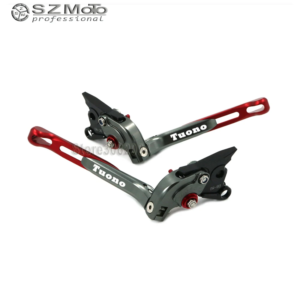 Для Aprilia TUONO/R 2003-2009 2008 аксессуары для мотоциклов Складные Выдвижные регулируемые тормоза рычаги сцепления с логотипом CNC