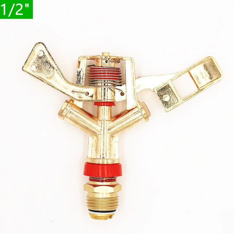 

2pcs Zinc Alloy Rotary Watering Impact Sprinkler For Garden Lawn Sprayer Nozzle Micro Irrigation Garden Watering P105