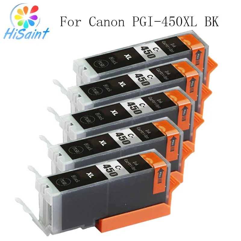 [Hisaint] PGI 450XL PGI450XL чернильный картридж для Canon PIXMA IP7240/MG 5440/6340/7140 струйный принтер чип