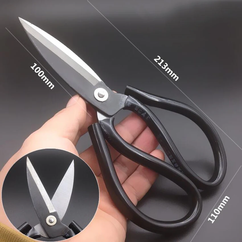 

2017 hot selling 1PC new high Quality Industrial leather scissors and civilian tailor scissors for tailor cutting leather