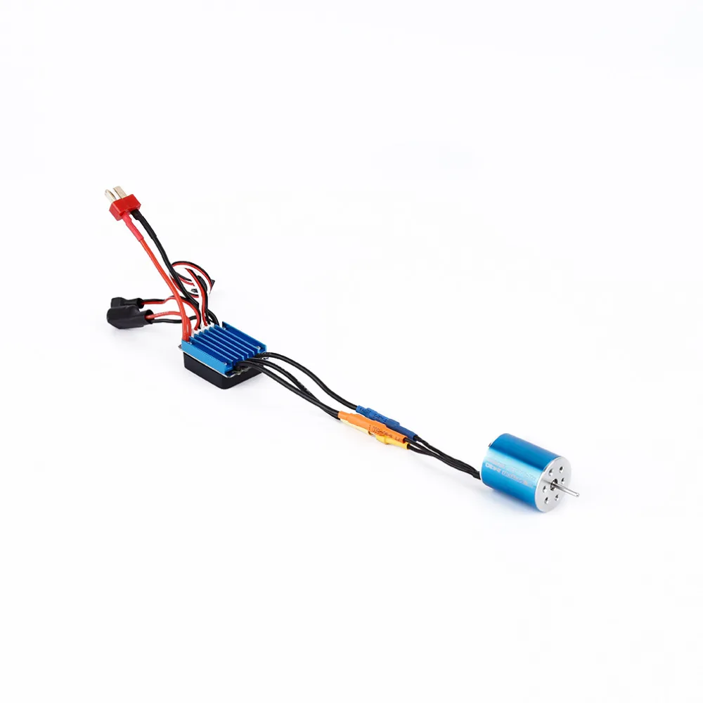 Бесщеточный электродвигатель 2430 7200KV 4P с датчиком и 25 А бесщеточным ESC