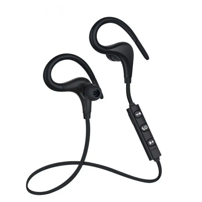 Универсальный Bluetooth Беспроводной стереонаушники наушники-вкладишы спортивные головные наушники с микрофоном для iPhone samsung GT66