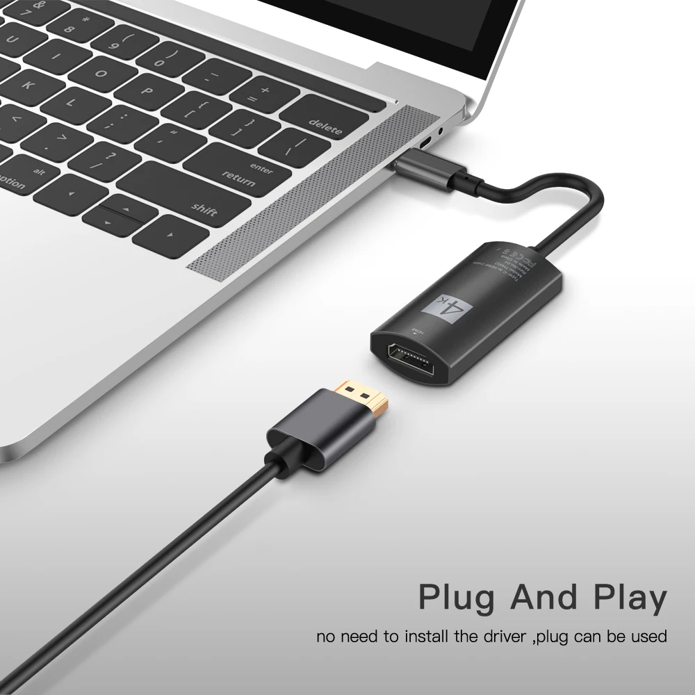 USB C HDMI адаптер 4K USB3.1 тип-c мужчин и женщин HDMI конвертер кабель для samsung Galaxy S8 huawei Mate10 Matebook Macbook