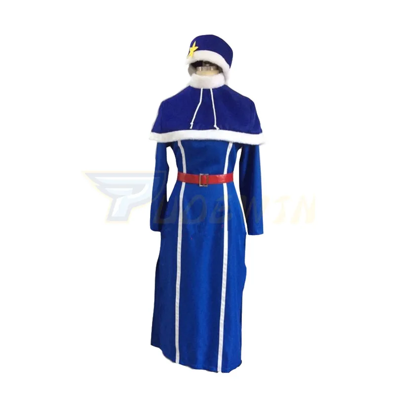 

Anime Fairy Tail Juvia Lockser Blue Dress Cosplay Costume