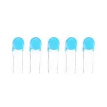 5PCS/lot Blue 20KV 1000PF High Voltage Ceramic Disc Capacitors HV Set
