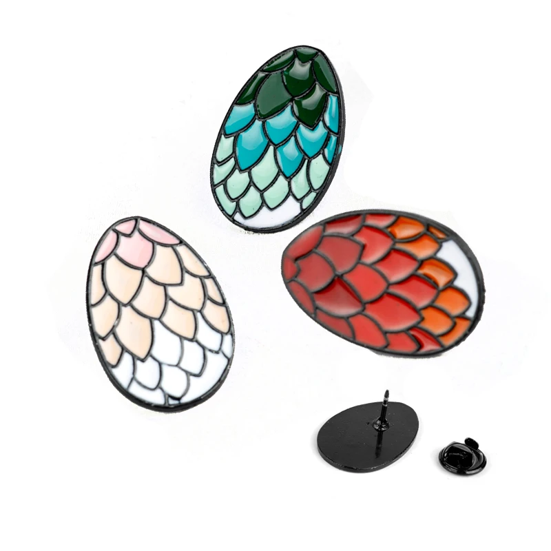 

Game of Thrones Dragon Egg Brooch pin Creative Jewelry Brooches for Women Trinket Shirt Enamel Pin Fashion Breastpin Gift