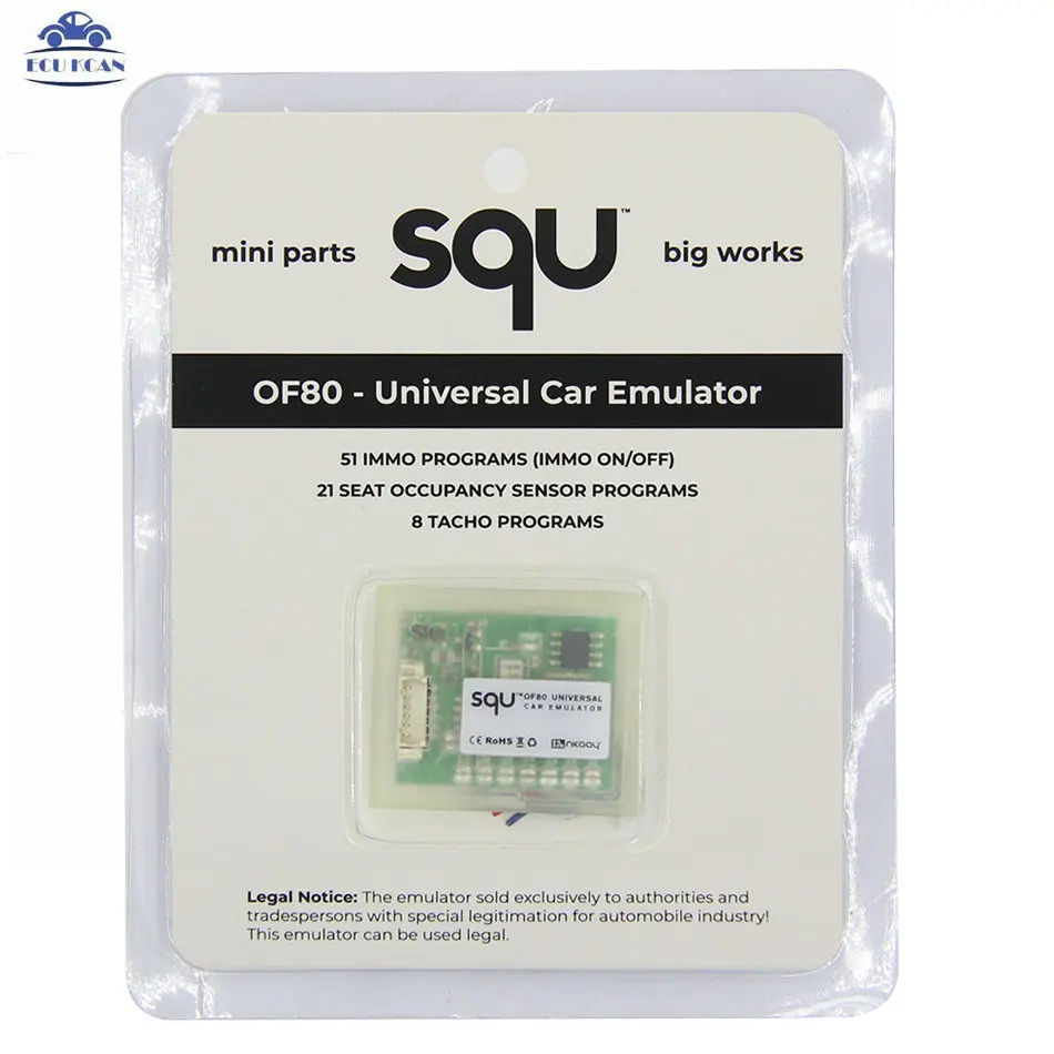 

SQU OF80 Immo Programs Universal Car Emulator For Tacho Programs For Se-at Occupancy Sensor Programs OF68 OBD Diagnostic Tool
