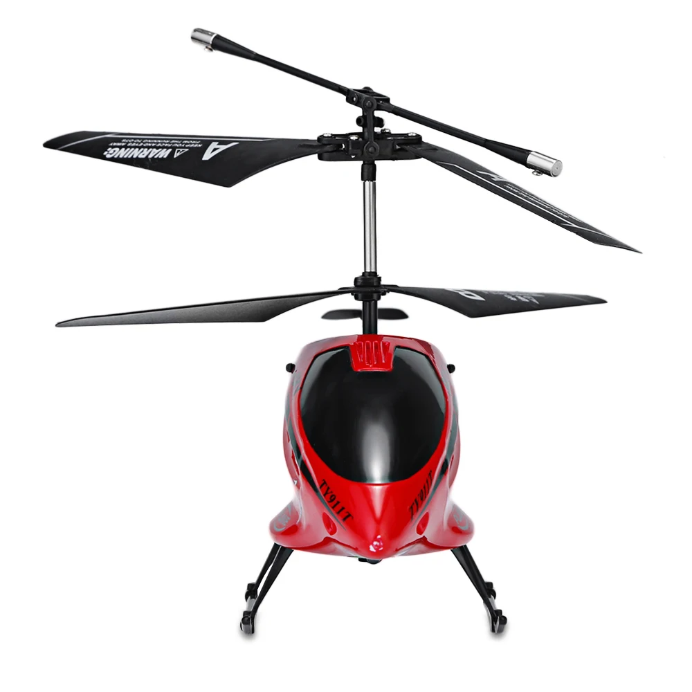 Flytec TY911T 3.5CH Metal RC Helicopter Model with Gyroscope Mini Drone Remote Control RC Drone Aircraft Kids RC Toy Gifts (1)
