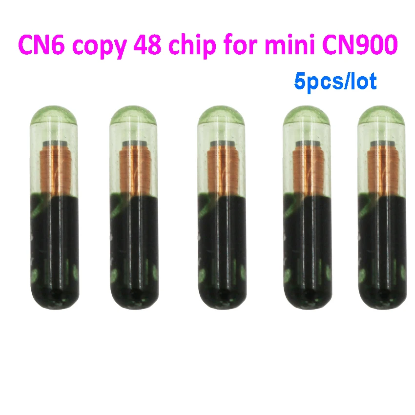 1 шт./5 шт./10 шт. чип CN6 copy 48 ID48 чистый транспондер клонер для mini CN900/ND900|chip id48|copy chip 48chip