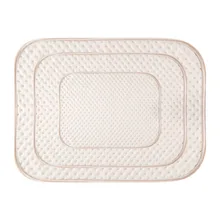 Органический красочный хлопок пеленки кровать коврик водонепроницаемый абсорбирующий пеленки пеленания пеленки для ухода за ребенком размер s M L