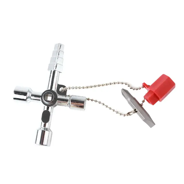 Best Price 1 PC Alloy 4 Way Utility Plumbing Plumbers Tool For Meter Box Gas Water Electric Stop Cock Tap Radiators Cupboards Key Best Price 1 PC Alloy 4 Way Utility Plumbing Plumbers Tool For Meter Box Gas Water Electric Stop Cock Tap Radiators Cupboards Key