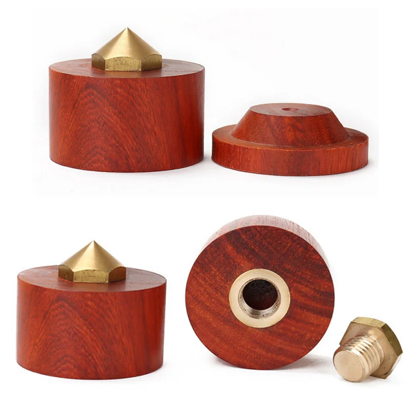 Large adjustable redwood sandalwood large speaker amplifier foot shock feet 43mm self-adhesive type1