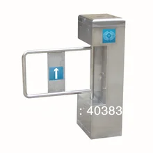 Распашные ворота из нержавеющей стали/полуавтоматический поворотный Барьерный турникет