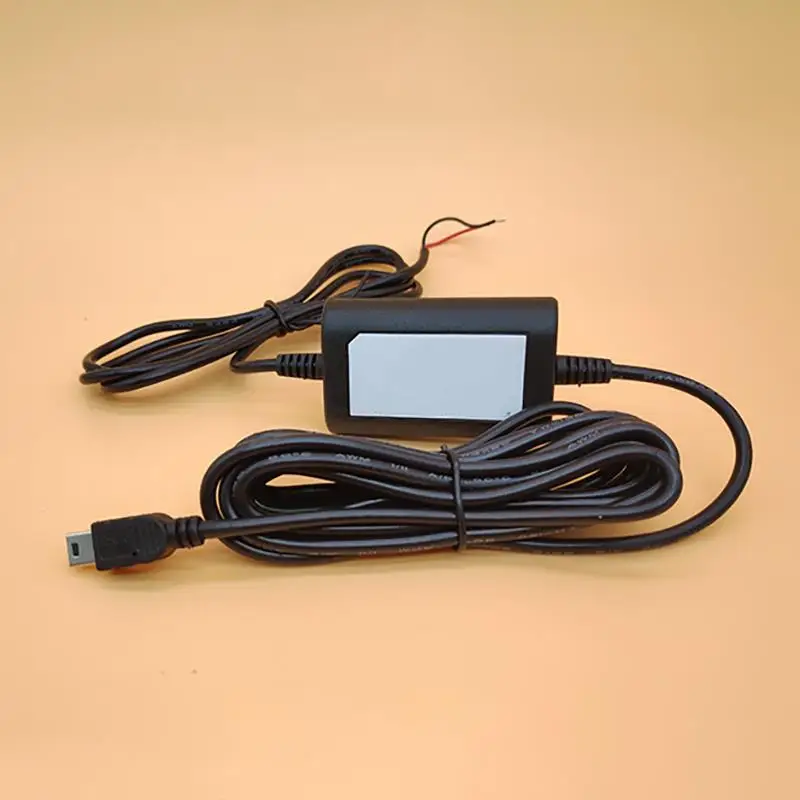 Комплект из жесткого провода Mini USB 12/24 В 5 в 3 А постоянного тока для