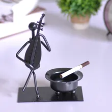 Индивидуальная Ретро железная пепельница, украшение для дома для маленьких мальчиков, персонализированная пепельница для автомобиля, бильярда, футбольного мяча, автомобильная пепельница