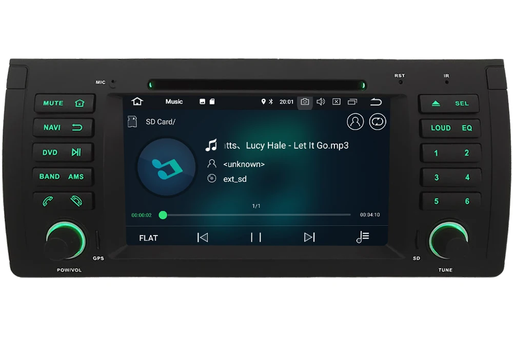 Flash Deal 7" Octa Core 4G WIFI Android 8.1 4GB RAM 64GB ROM RDS FM Car DVD Player Stereo Radio Head Unit GPS Glonass For BMW E53 E39 M5 X5 3