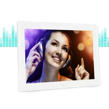 10,1 дюймовая цифровая фоторамка 1024x600 светодиодный электронный альбом для фотографий плеер кинопроигрыватель пульт дистанционного управления