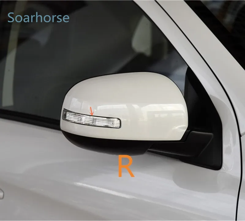 Indicadora para Mitsubishi Espelho Retrovisor Lateral Turn Signal Light Lâmpada Pajero Sport Asx 2020 4 Lâmpada de sinal