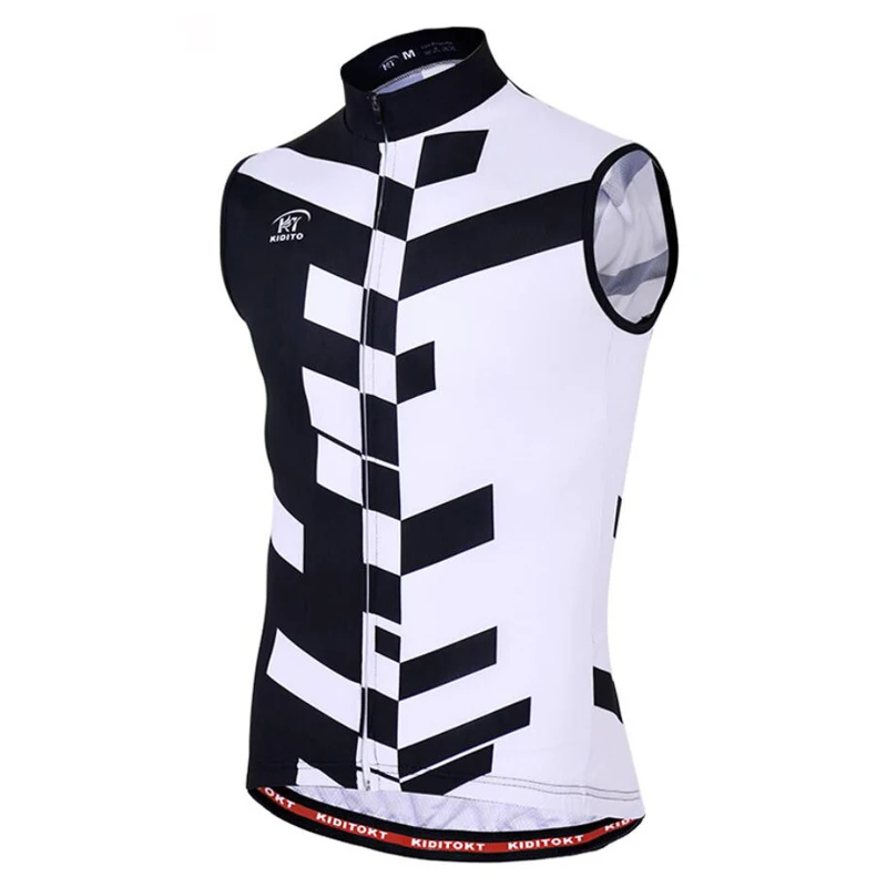 Летний Pro Безрукавый велосипедный жилет MTB Maillot Ropa Ciclismo Racing Спортивная одежда для велосипеда быстросохнущая велосипедная одежда для мужчин - Цвет: Sleeveless Jerseys