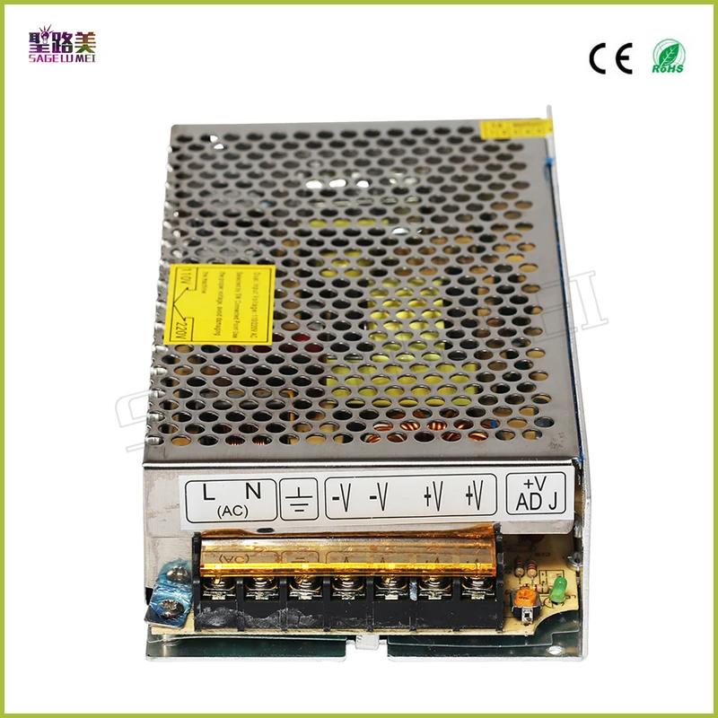 Бесплатная доставка Новый импульсный источник питания DC 5V 20A 100W Светодиодный